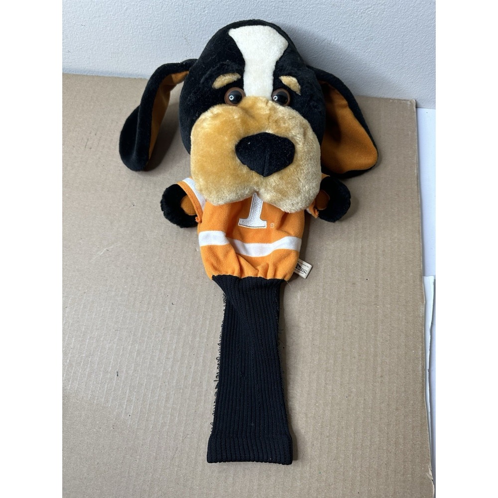Vintage Tennessee Volunteers Smokey Mascot Golf Driver Headcover Datrex UT Vols